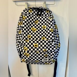 Vans Sunflower Checkered Backpack